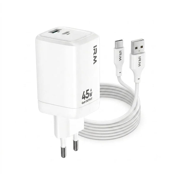 Cargador Rapido 45w Ir24 IRM Con Cable Tipo C