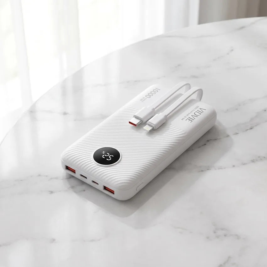 Batería Portátil Power Bank 10.000 mAh 22.5W Vidvie PB7017