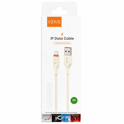 Cable Usb-a A Lightning 3a Vidvie 100cm