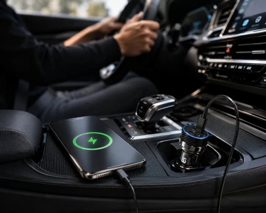 Cargador Rapido 45w de Celular Para Auto Ir52 IRM Con Cable Tipo C