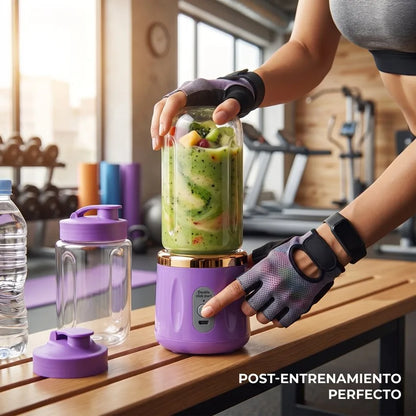 Juguera Licuadora Portátil Vaso Personal Recargable USB