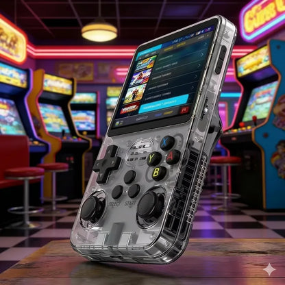 Consola Retro Gamer R36S 64GB - 15.000+ Juegos Clásicos