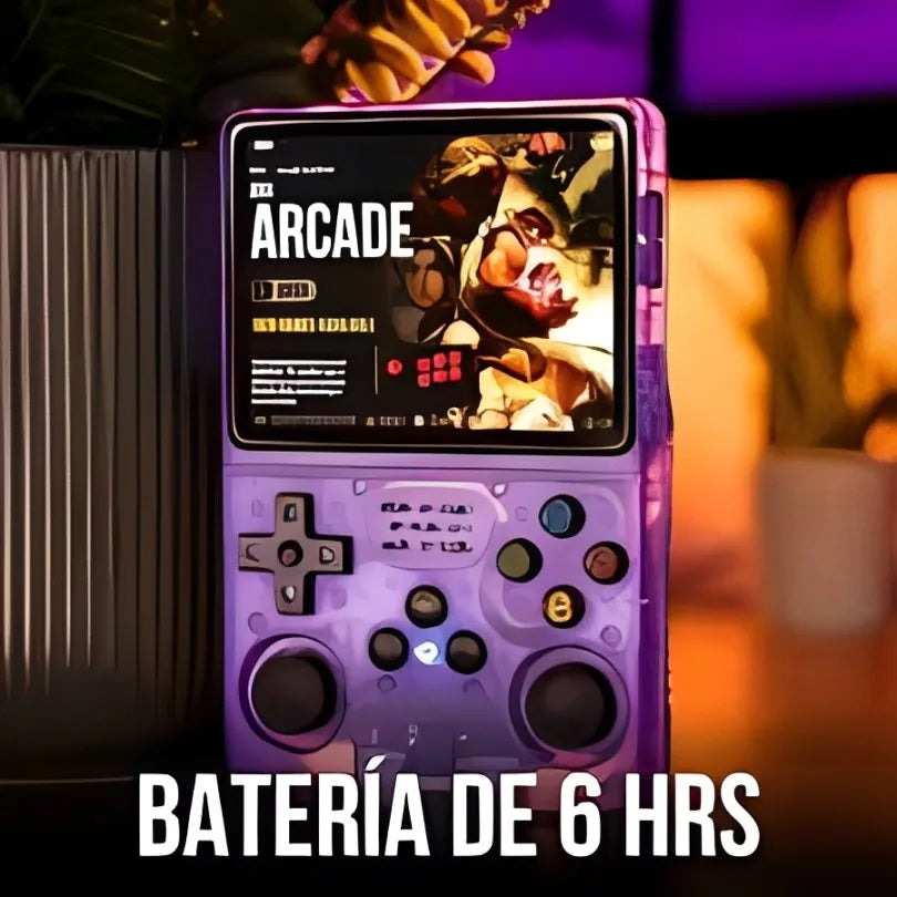 Consola Retro Gamer R36S 64GB - 15.000+ Juegos Clásicos