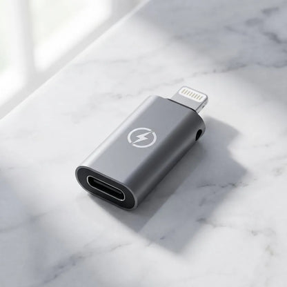 Adaptador Convertidor Tipo-C Hembra a Lightning Macho