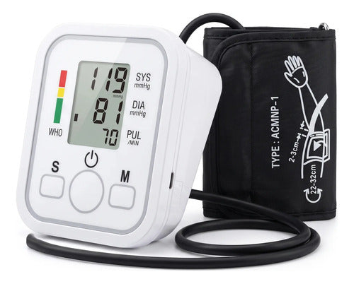 Tensiómetro Digital De Brazo Automático Con Voz