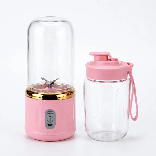 Juguera Licuadora Portátil Vaso Personal Recargable USB