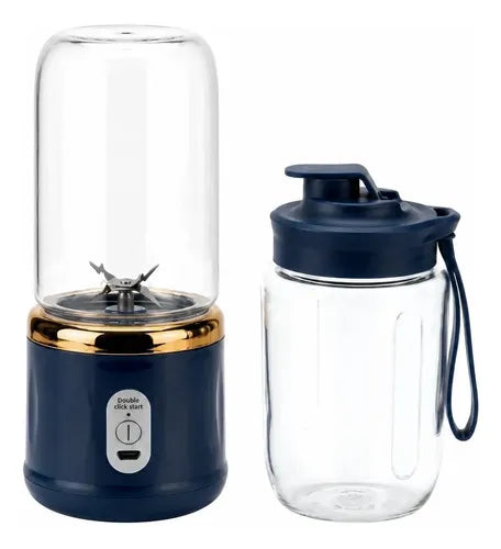 Juguera Licuadora Portátil Vaso Personal Recargable USB