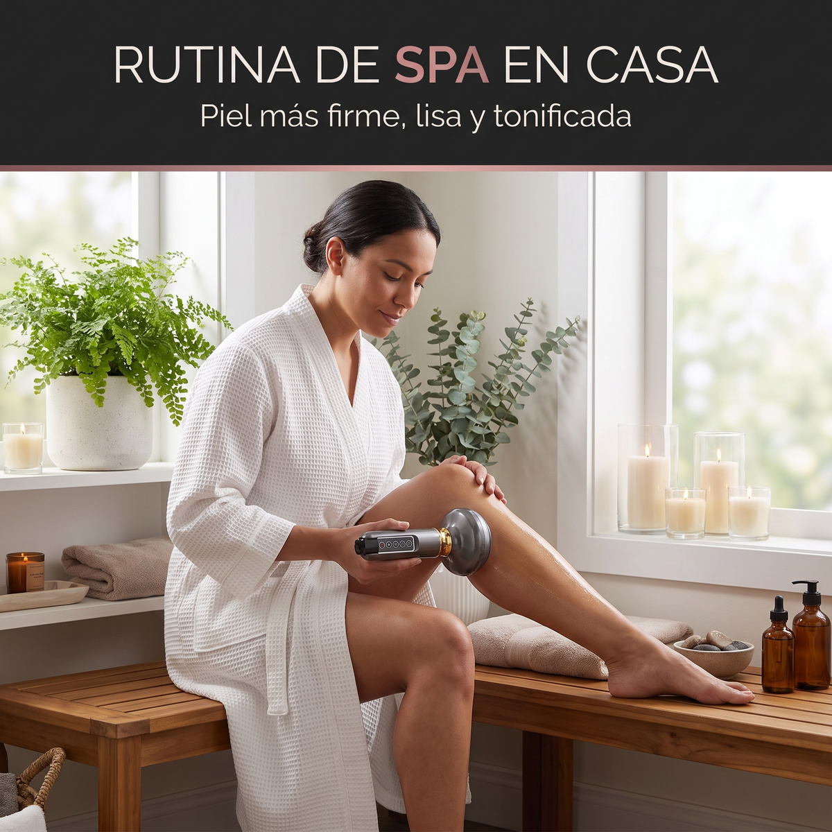 Masajeador Corporal Electrico Ventosa Succion Guasha Reductores Anticelulitis Calor Termoterapia