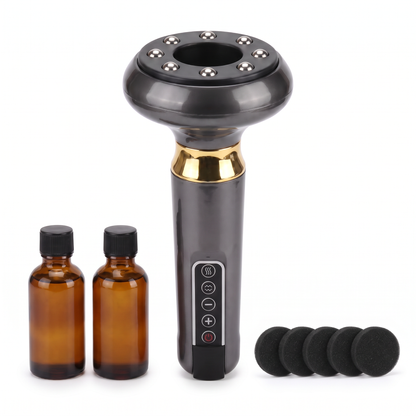 Masajeador Corporal Electrico Ventosa Succion Guasha Reductores Anticelulitis Calor Termoterapia