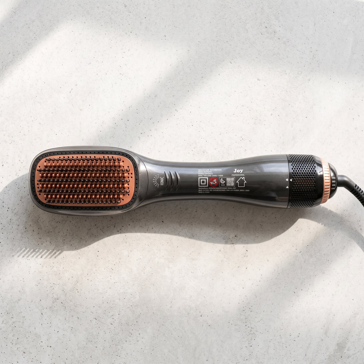 Cepillo Secador Y Alisador 2 En 1 Joy Professional Iónico Antifrizz Modelador