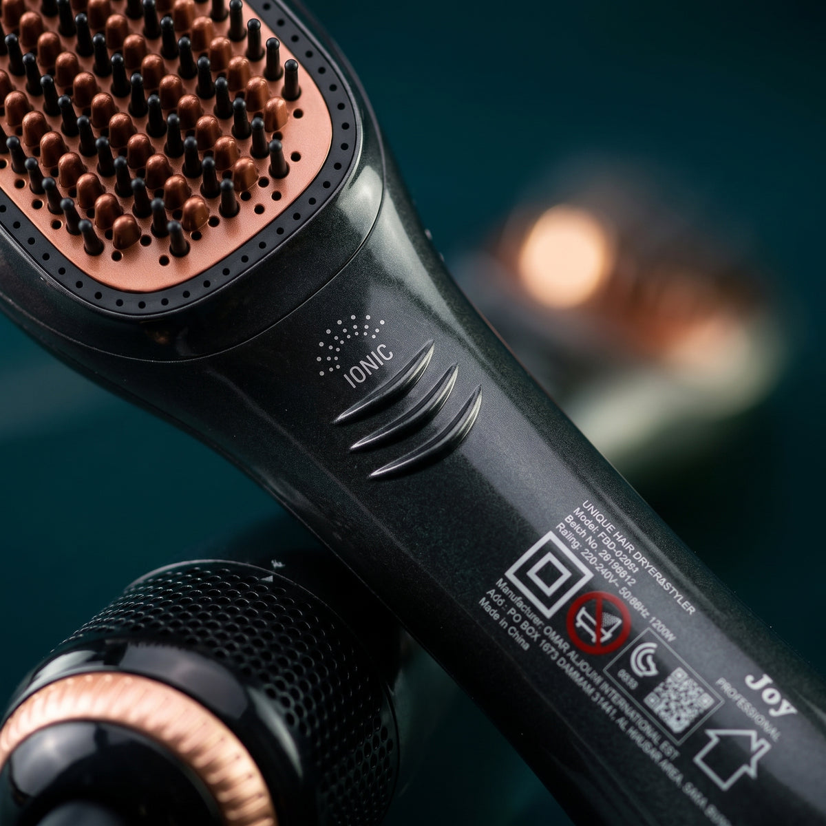 Cepillo Secador Y Alisador 2 En 1 Joy Professional Iónico Antifrizz Modelador