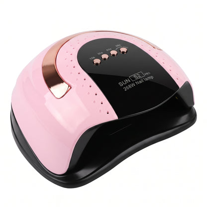 Lámpara Secadora De Uñas UV LED Professional SUN S2 Pro 268W Cabina Curado Rápido