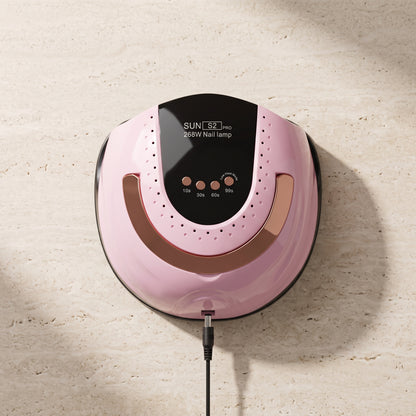 Lámpara Secadora De Uñas UV LED Professional SUN S2 Pro 268W Cabina Curado Rápido