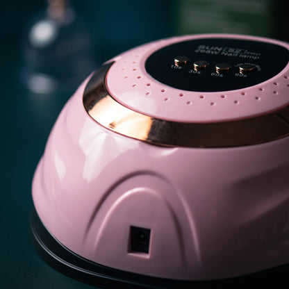 Lámpara Secadora De Uñas UV LED Professional SUN S2 Pro 268W Cabina Curado Rápido