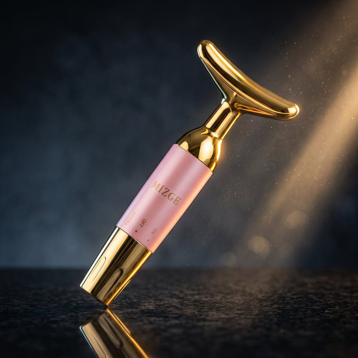 Masajeador Facial Antiarrugas MIZGE MGE-018 Vibración T + Pila Incluida