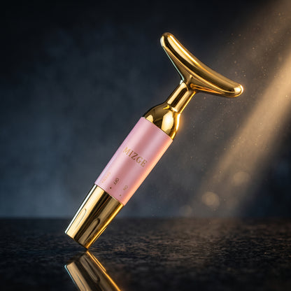 Masajeador Facial Antiarrugas MIZGE MGE-018 Vibración T + Pila Incluida
