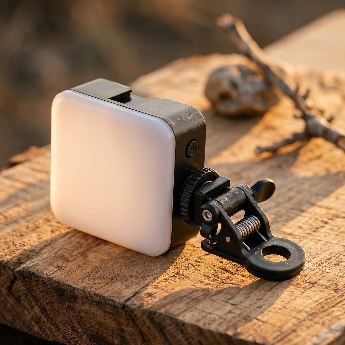 Mini Luz LED Portátil IRM 13261 Con Clip + Pilas Incluidas