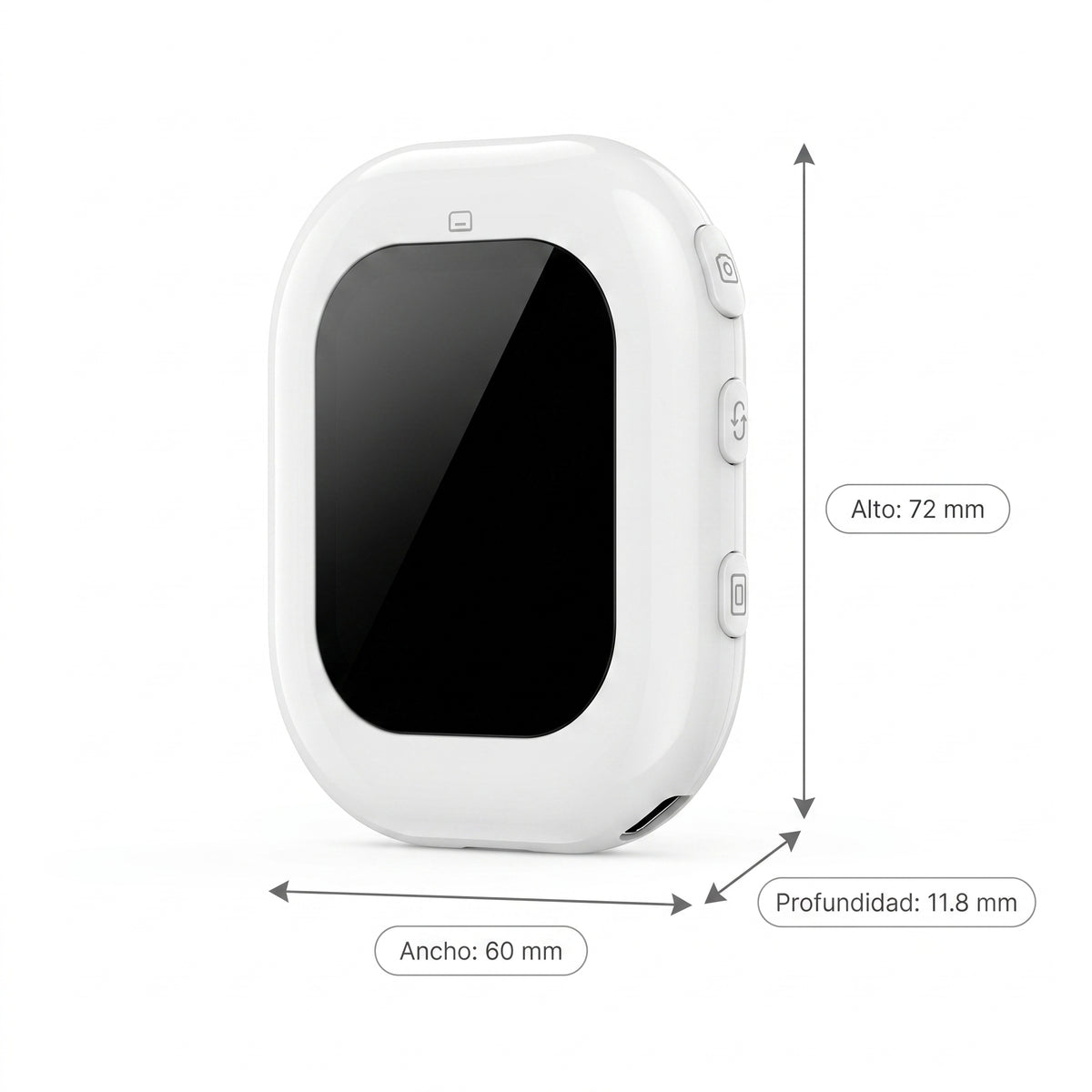 Pantalla Secundaria Magnetica Magsafe Para Celular Espejo Vlogging Fotos Selfie HD