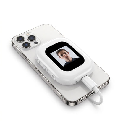 Pantalla Secundaria Magnetica Magsafe Para Celular Espejo Vlogging Fotos Selfie HD