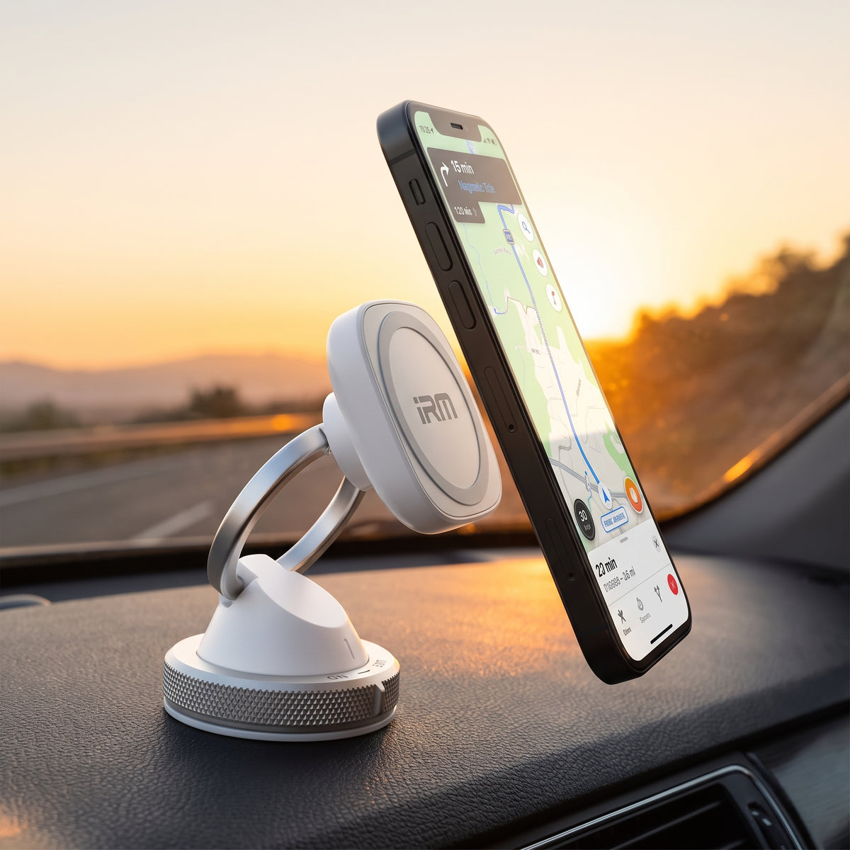 Soporte Magnético Celular Ventosa Al Vacío Giratorio 360 Multiuso Auto Escritorio
