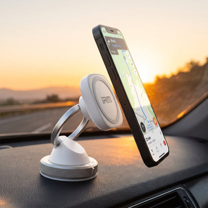 Soporte Magnético Celular Ventosa Al Vacío Giratorio 360 Multiuso Auto Escritorio